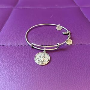 Alex and Ani Fleur de Lis Bracelet